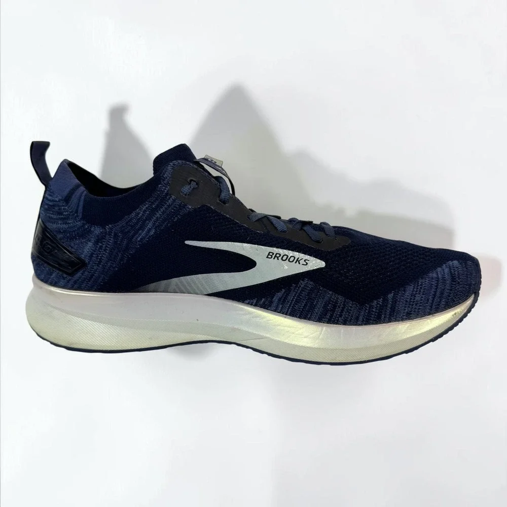 Brooks Levitate 4.0 Men's Navy Running Shoes Size 12 Excellent Energize Knit